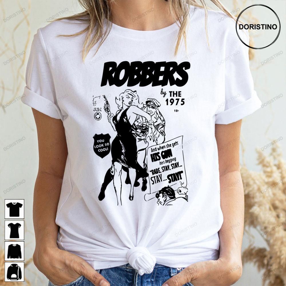 Robbers 1975 North America Tour Limited Edition Tshirts
